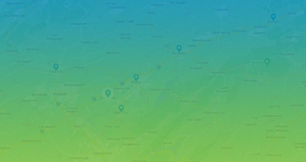 Service Area Map
