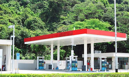 Gas station